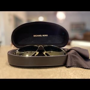 Michael Kors Aviator Sunglasses